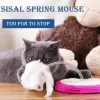 SISAL SPRING MOUSE TOY