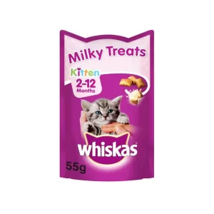 Whiskas 2-12 Months Kitten Milky Treats – 55g