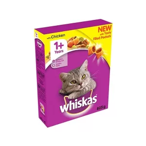 Whiskas 2-12 Months Kitten Complete Chicken Dry Cat Food – 825 Gram Box