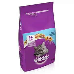 WHISKAS 1+ Cat Complete Dry with Tuna 2kg