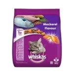 Whiskas 1+ Adult Dry Cat Food Mackerel Flavor