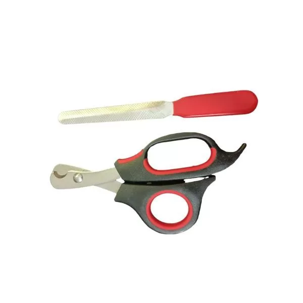 Cool And Clean Pets Nail Cutter/Scissors With Filer for Cats/ Dogs/ Birds